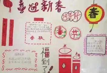 儿童才艺 手抄报 元旦手抄报    元旦过后很快就是春节了,今天小编为