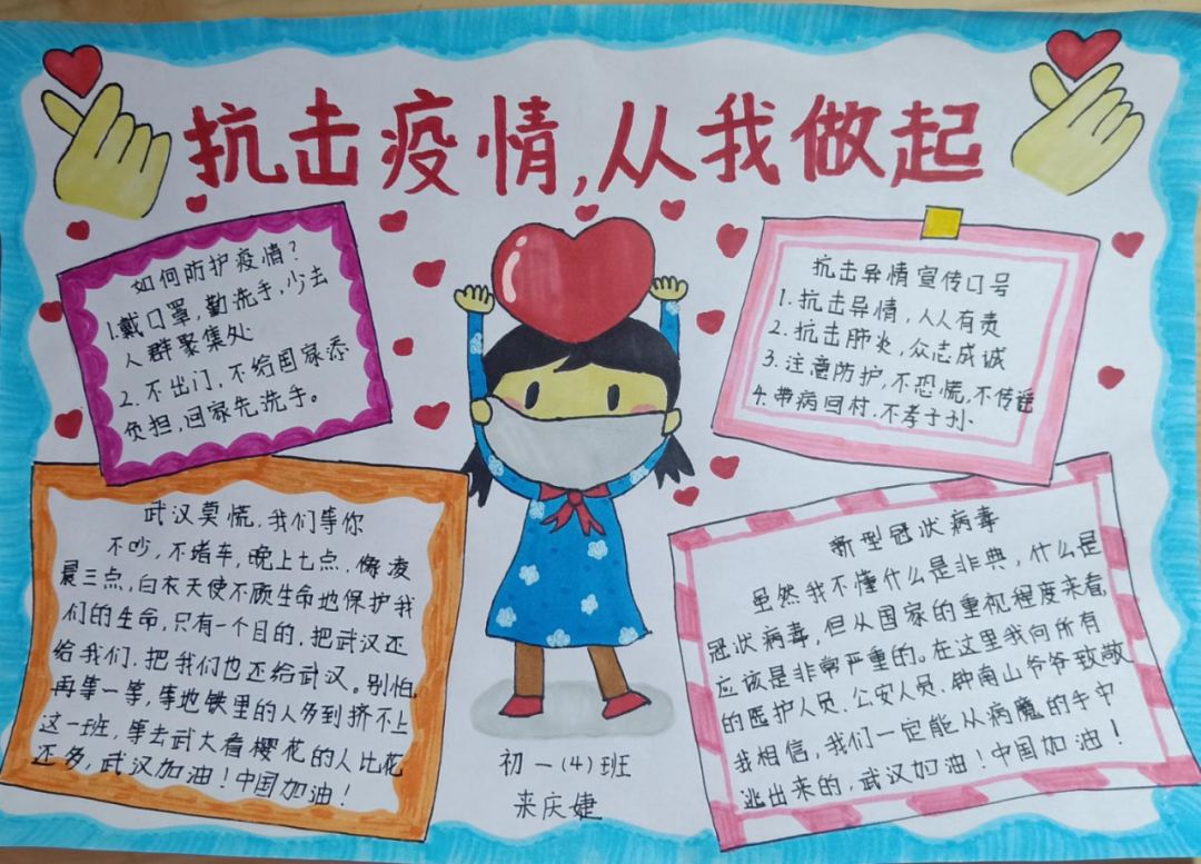 下面是小编为大家带来的有关关于肺炎疫情手抄报小学生_抗疫情宣