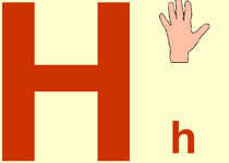 英文字母h怎么发音 字母h在线发音教学