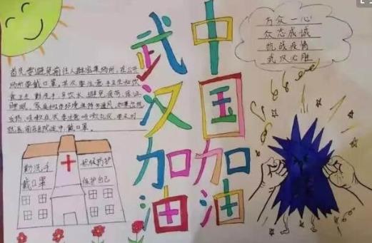 2020预防病毒性肺炎手抄报