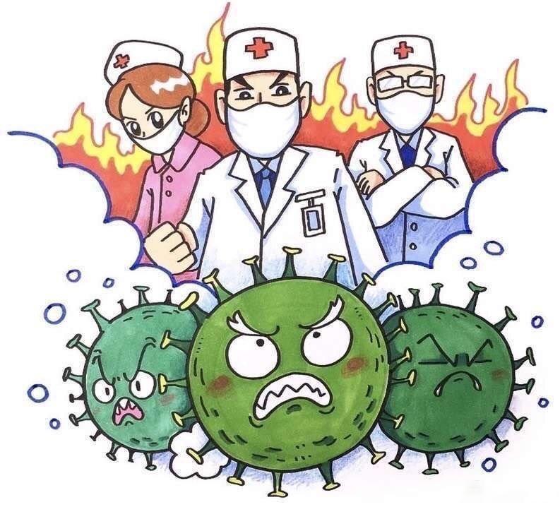 消灭病毒漫画图片
