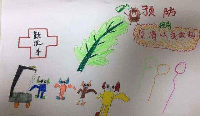 2020新型冠状病毒肺炎手抄报_简单病毒手抄报大全