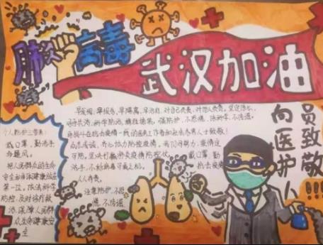 抗击疫情致敬钟南山手抄报素材