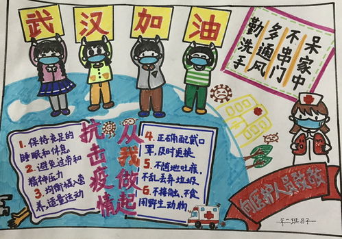 2020抗击肺炎小学生手抄报文字内容