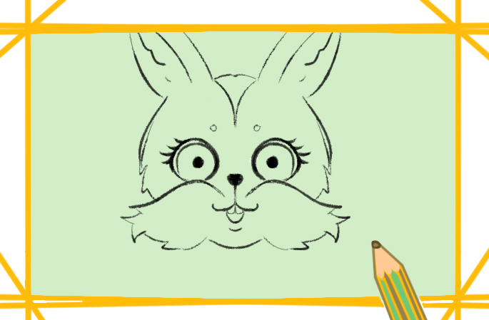 动物之兔子简笔画图片要怎么画