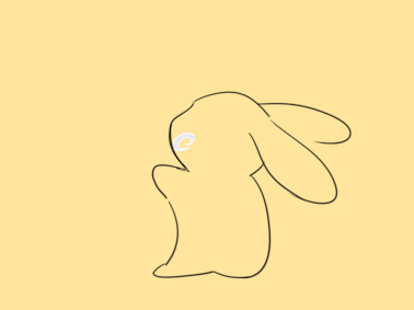 可爱的卡通兔子简笔画要怎么画