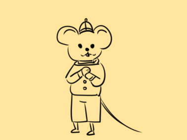 鼠年老鼠拜年简笔画怎么画