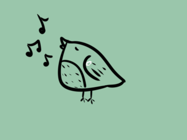 唱歌的小鸟儿童简笔画要怎么画