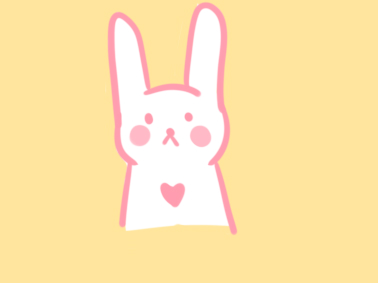 甜美的兔子简笔画要怎么画