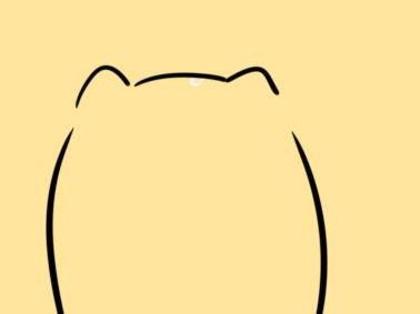 又简单又好看的大胖猫简笔画怎么画