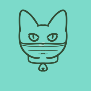 戴口罩的猫咪简笔画怎么画