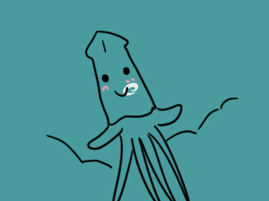 海底生物之乌贼简笔画要怎么画 乌贼简笔画