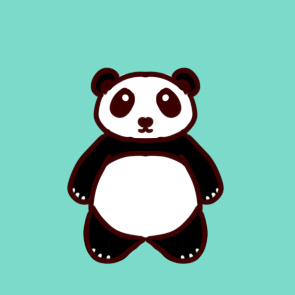 可爱的大熊猫简笔画要怎么画