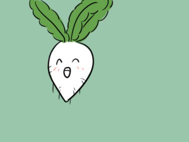 蔬菜白萝卜简笔画要怎么画