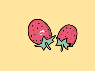 好看的水果草莓简笔画要怎么画