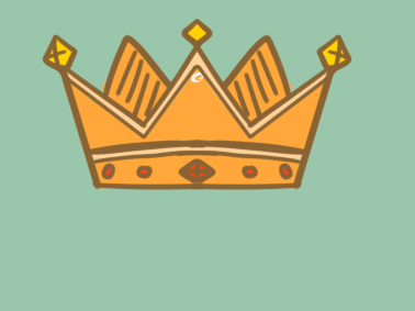 国王的王冠涂色简笔画图片教程