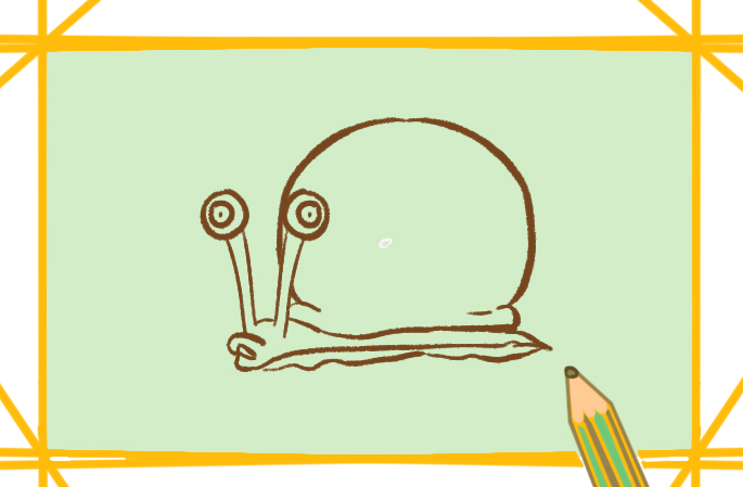 海绵宝宝的宠物小学生简笔画要怎么画