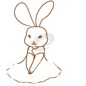 童话故事的兔子简笔画要怎么画