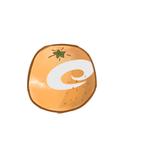 香甜的橙子简笔画怎么画