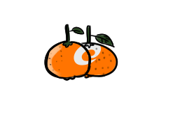 新年大吉的橘子简笔画怎么画