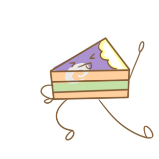 网红彩虹蛋糕简笔画要怎么画