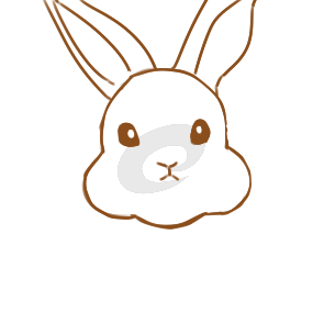 小白兔简笔画最简单的画法