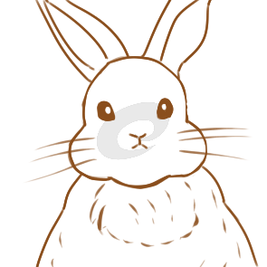 小白兔简笔画最简单的画法