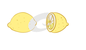 漂亮的柠檬简笔画要怎么画  水果简笔画带颜色图片