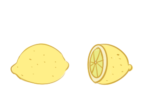 漂亮的柠檬简笔画要怎么画  水果简笔画带颜色图片