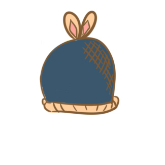 兔耳朵帽子简笔画要怎么画