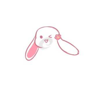 卡通可爱白兔简笔画要怎么画